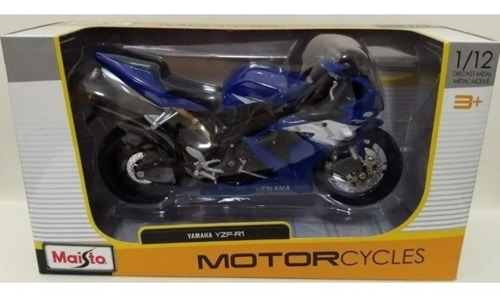 Miniatura Moto Yamaha Yzf-r1 (1:12)