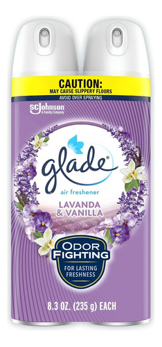 Glade Ambientador En Aerosol Para Combatir Olores, Lavanda