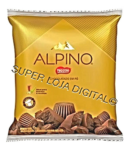 Achocolatado Em Pó Alpino Nestlé 1kg