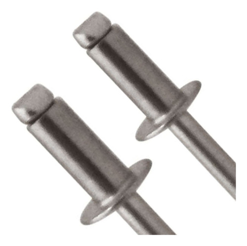 Rebite Pop De Repuxo Aço Inox 304 - 512 (4.8x12) Com 100pça
