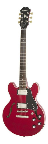 Guitarra elétrica Epiphone Original ES ES-339 de  bordo em camadas cherry brilhante com diapasão de louro indiano