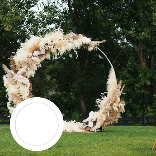 Círculo Redondo Pano De Fundo Suporte Balão Flor 180cm