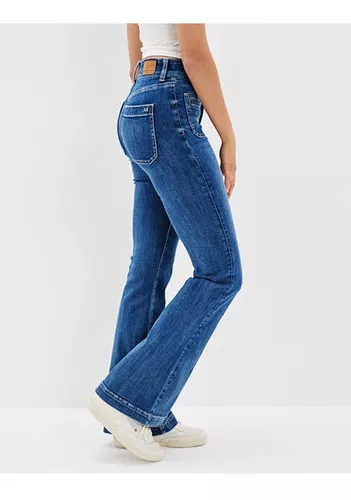 AE Ne(x)t Level Super High-Waisted Flare Jean