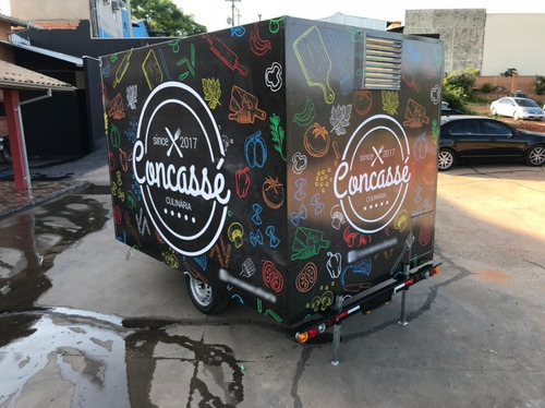 Food Truck Trailer 3x2m C/ Freio - 10x S/ Juros Promoção