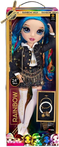 Imagem 1 de 5 de Rainbow High My Runway Friend, Amaya Raine 60 Cm Grande