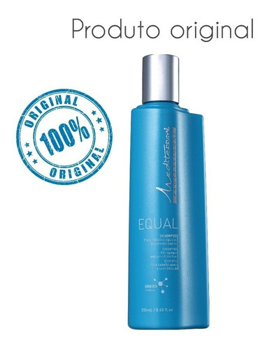 Equal Shampoo 250ml (nova Form.)nutrição Mediterrani+ Brinde