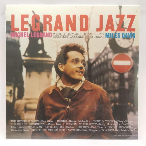 Michel Legrand Legrand Jazz Vinilo Nuevo Musicovinyl