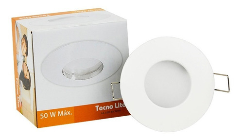 Pack 2 Lampara Empotrado Blanco Gx5.3 10yd101mvb