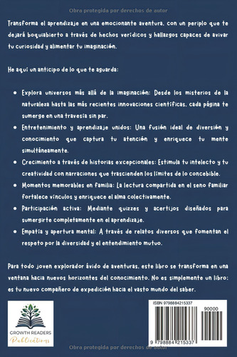 Curiosidades Asombrosas Para Jóvenes Genios, De Fable, Ruby. Editorial Independently Published, Tapa Pasta Blanda, Edición 1 En Español, 2024