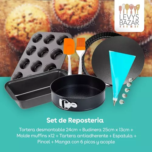 La casa del panadero y repostero - Kit repostero 464 piezas . . Ven y  Visítanos . #lacasadelpanaderoyrepostero #pasteleria #reposteria #panaderia  #kit #reposteria #espatula #brochas #boquillas #moldes #moldesilicona  #bailarina