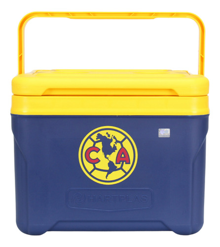 Hartplas, Hielera Club America 13 Qt Color Azul