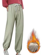 Comprar Pantalones Térmicos Térmicos Casuales Para Mujer Con Cordone