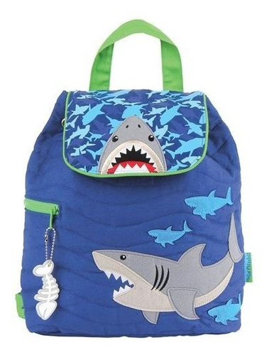 Mochila Infantil Acolchonada, Tiburón - Baby Shark