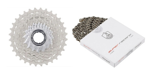 Cassete E Corrente Campagnolo Super Record 12 Velocidades