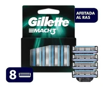 Comprar Repuestos Para Afeitar Gillette Mach3 Con 8 Unidades