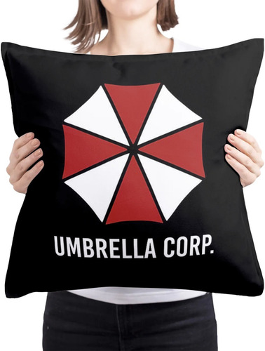 Cojin Decorativo Umbrella Corp Resident Evil Simbolo 50x50cm