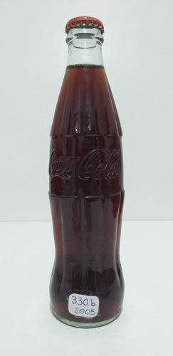 Coca Cola Vidrio No Retor 330cm Femsa 2005 Llena Envíos (82)