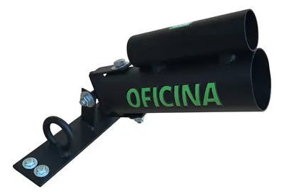 Suporte Landmine Fixo Com Trx Barra Tradicional E Olimpica Preto