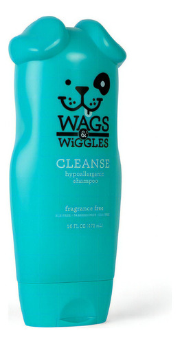 Shampoo Hipoalergénico Wags & Wiggles Para Perro Fragancia Sin Fragancia Tono De Pelaje Recomendado Claro