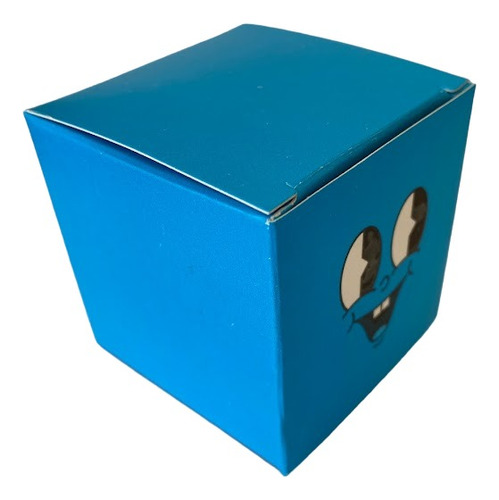 Mini Caja Cubo Cartulina Color 6x6 Cm Souvenirs Pack 25