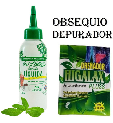 Stevia Ladiet Liquida 120 Ml - mL a $171