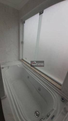 Imagem 29 de 30 de Casa Triplex Com 3 Dormitórios Suítes, Piscina, Recém Construído, 380 M² - Venda Por R$ 1.760.000 Ou Aluguel Por R$ 11.500/mês - Aparecida - Santos/sp - So0142
