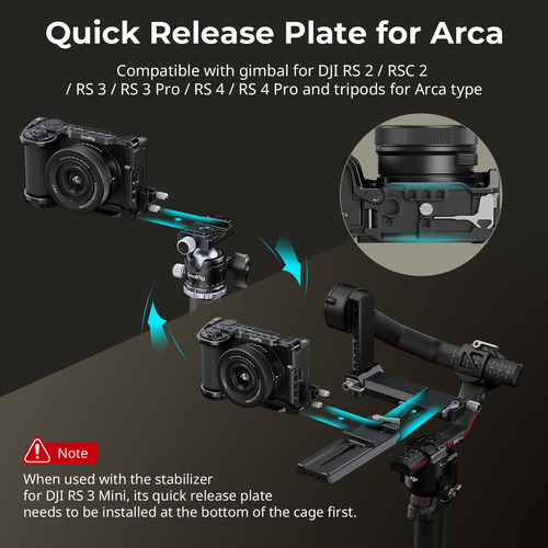 Kit De Armazones Smallrig Zv-e10 Ii Para Sony Zv-e10 Ii Con
