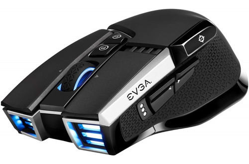 Mouse Evga X20 Personalizable 16000dpi 5 Perfiles 10 Botones Color Black