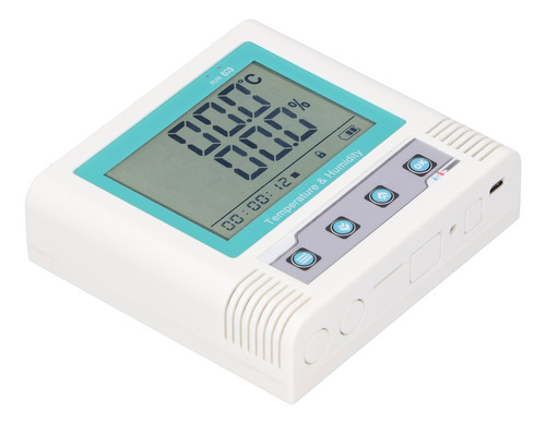 Gravador De Temperatura E Umidade E Registrador De Dados Usb