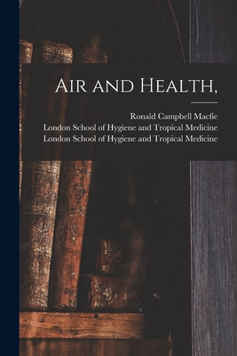 Libro Air And Health, [electronic Resource] - Macfie, Ron...