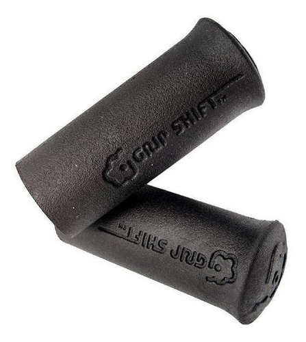 Manopla Grip-shift Velo Mtb 80mm Punho Preta Para Bicicletas Cor Preto