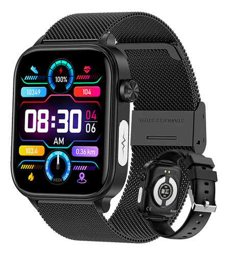 Smartwatch Ecg Reloj Inteligen Hombre Llamada Bluetooth 2024