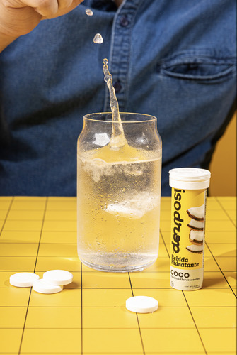 Electrolitos Efervescentes Sabor Coco Isodrop
