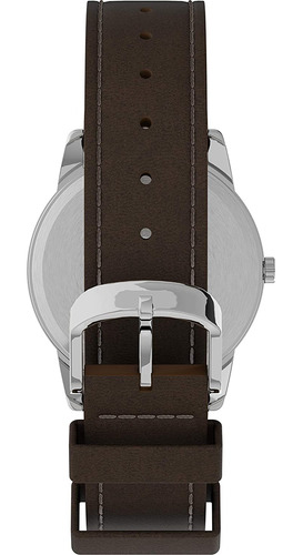 Reloj Timex Easy Reader Day-date Con Correa De Piel