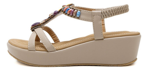 Sandalias Bohemias A La De Mujer,zapatos De Estilo Veraniego