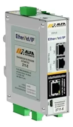 Módulo Transm. Pesagem Alfa Instrumentos 2711-e Ethernet-ip