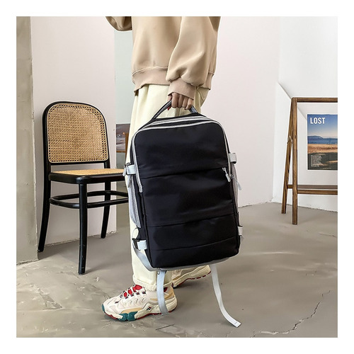 Mochila De Viaje Impermeable De Gran Capacidad For Mujer