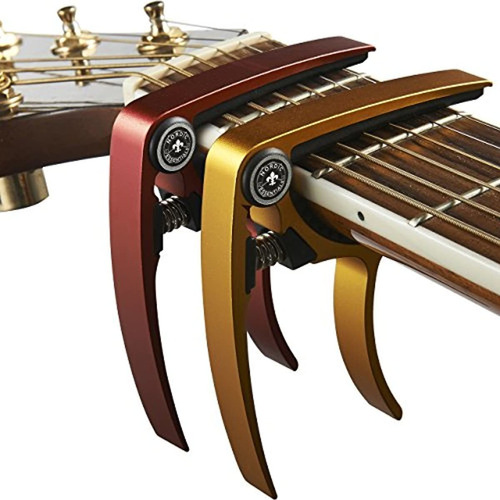 Pack Guitar Capo 2 Para Guitarras Ukulele Banjo Mandolin Bas