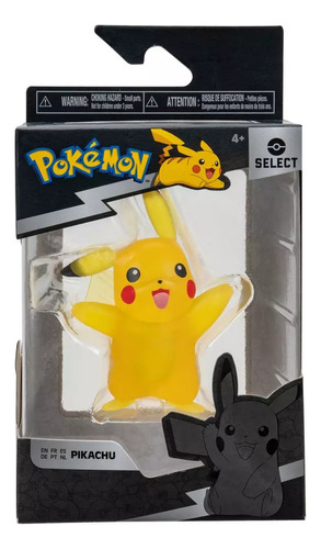 Pokemon Select Figura Translucido Pikachu Pkw2393 Srj