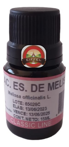 Aceite Esencial De Melisa 15ml Aromaterapia