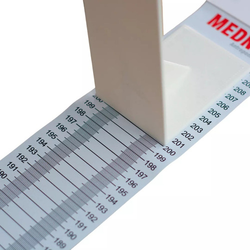 Mednib Tallímetro Autoadhesivo De Pared 2.1 M 1 Mm