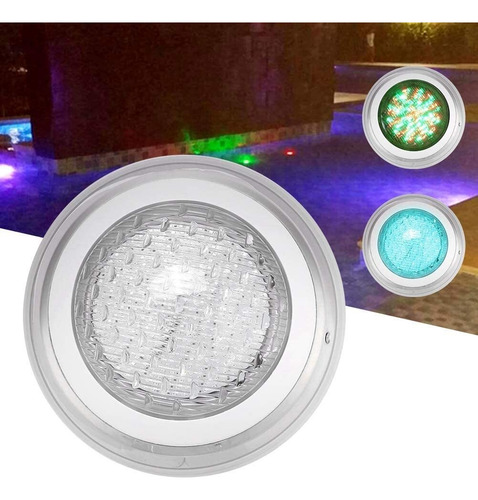 Luz Subacuática Led Rgb Ip68 Impermeable Control Remoto 25w