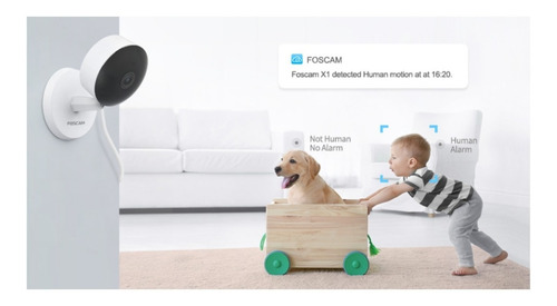 Imagen 3 de 8 de Cámara Seguridad Ip 1080p Audio Bidirec. Det. Humana Foscam