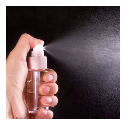 Neceser Kit 5 Frascos Envases Viajes Dosificador Recargable