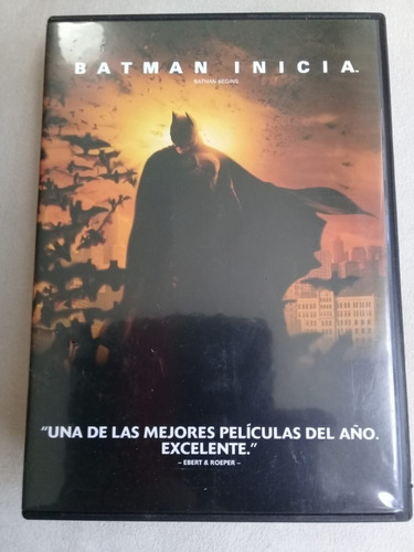 Batman Inicia (batman Begins) Christopher Nolan Película Dvd | Meses sin  intereses
