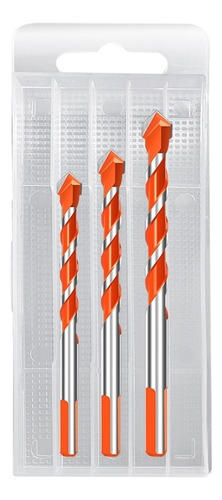 3/5 Pcs Triángulo En Caja Glass Taladro De Metal Taladro