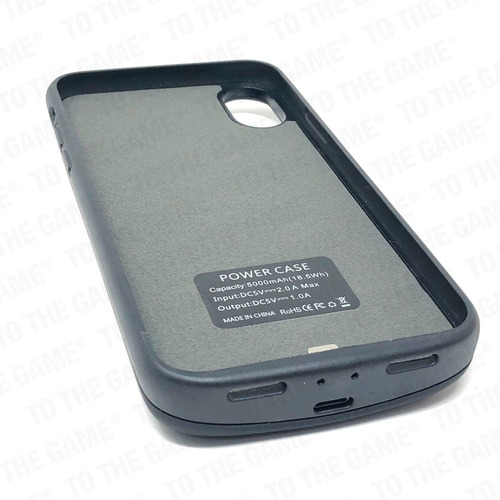Imagen 6 de 8 de Funda Cargadora Power Case Soul Para iPhone X Xs 3000mah