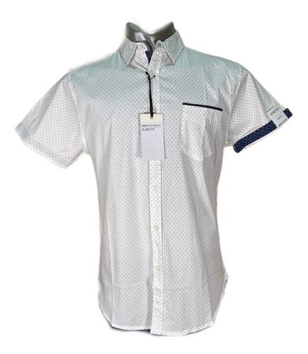 Camisa Hombre Pd&c Print Estampada Algodon 100% -  Anaandi