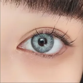 Freshlady - Modelo Saturn Gray Lentes De Contacto Anuales