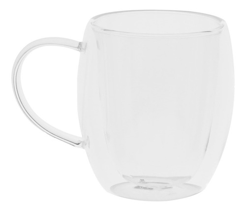 Imagen 2 de 10 de Taza De Vidrio De Doble Pared